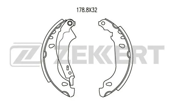 Brake Shoe Set