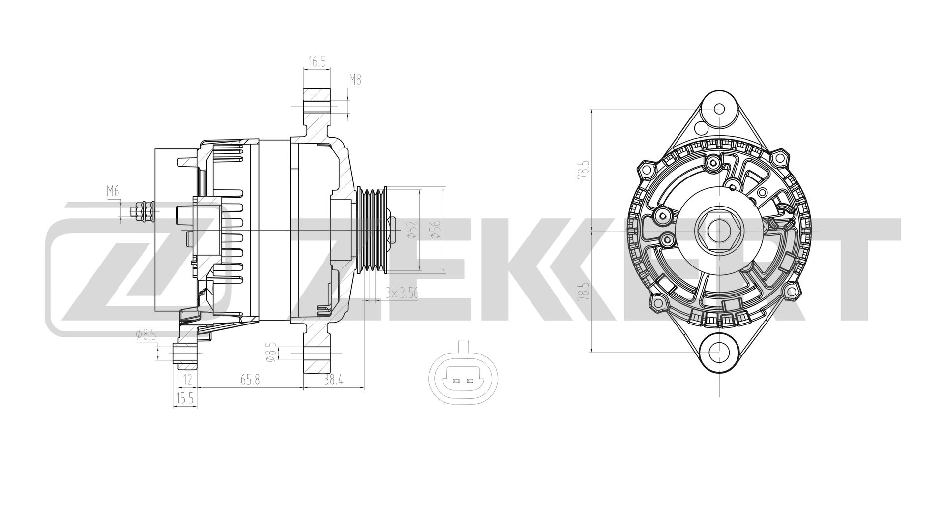 Alternator (GE-1007)