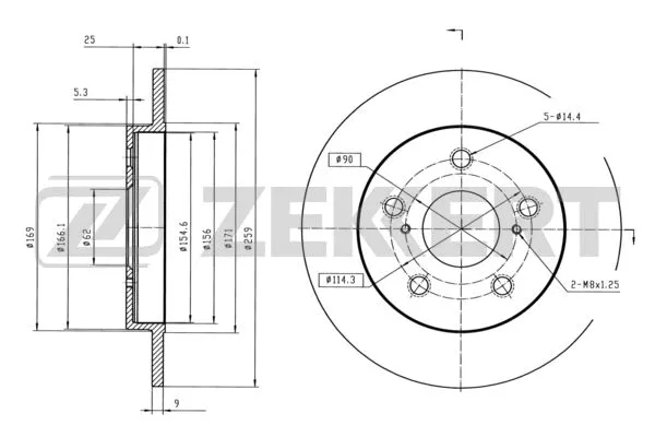 Brake Disc (BS-5380)