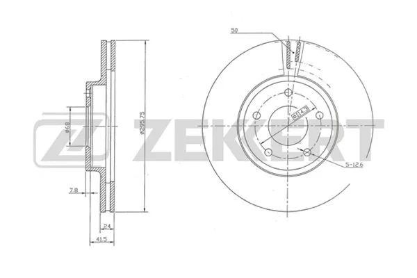 Brake Disc (BS-5345)