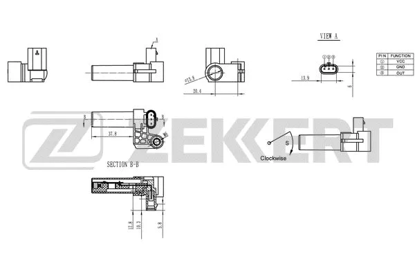 Sensor, crankshaft pulse (SE-4013)