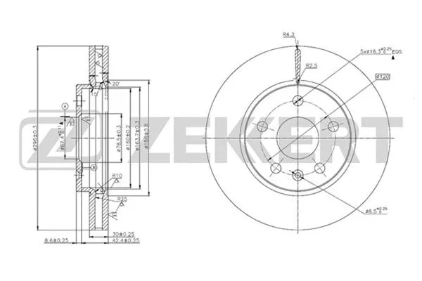 Brake Disc (BS-5622)