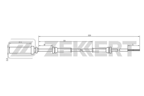 Sensor, wheel speed (SE-6022)