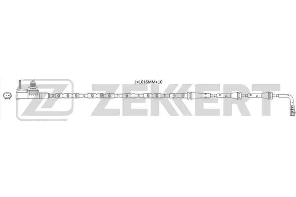 Warning Contact, brake pad wear (BS-8120)