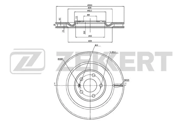 Brake Disc (BS-6476)