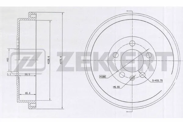 Brake Drum (BS-6016)