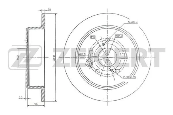 Brake Disc (BS-5871)