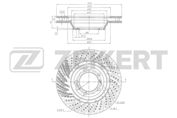 Brake Disc (BS-6506)