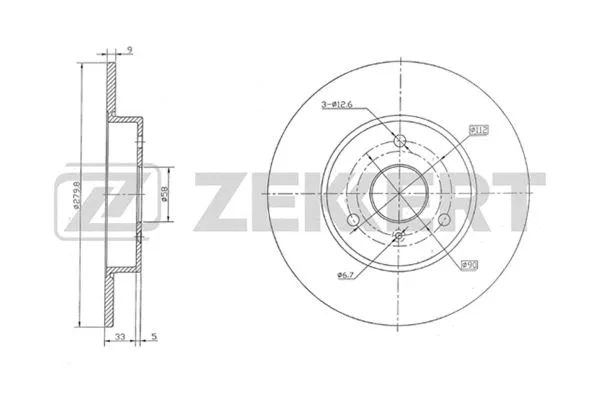 Brake Disc (BS-5266)