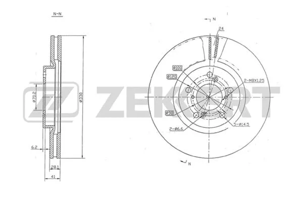 Brake Disc (BS-5461)
