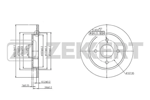 Brake Disc (BS-5040)