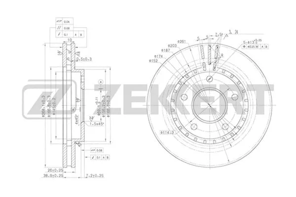 Brake Disc (BS-5650)