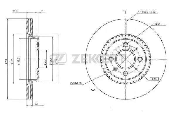 Brake Disc (BS-6449)