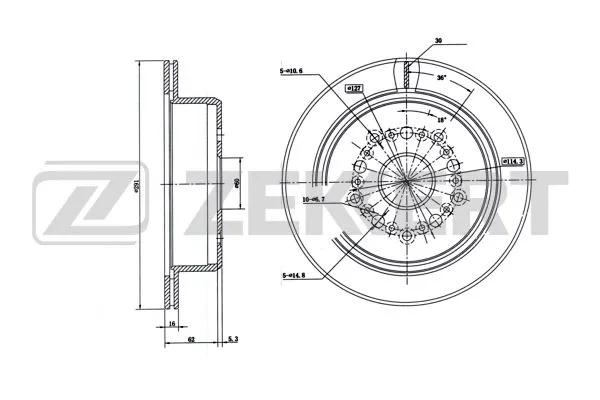 Brake Disc (BS-6017)