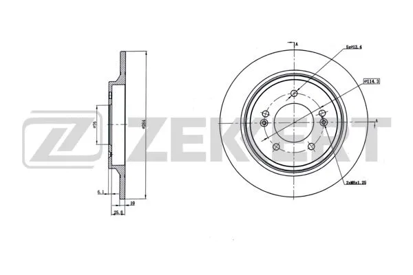 Brake Disc (BS-6271)