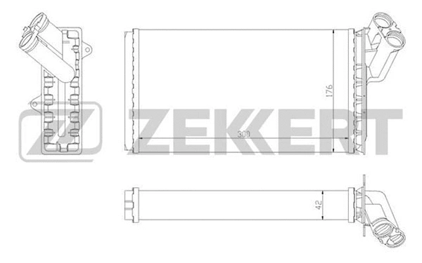 Heat Exchanger, interior heating (MK-5068)