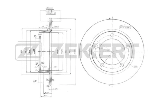 Brake Disc (BS-5913)