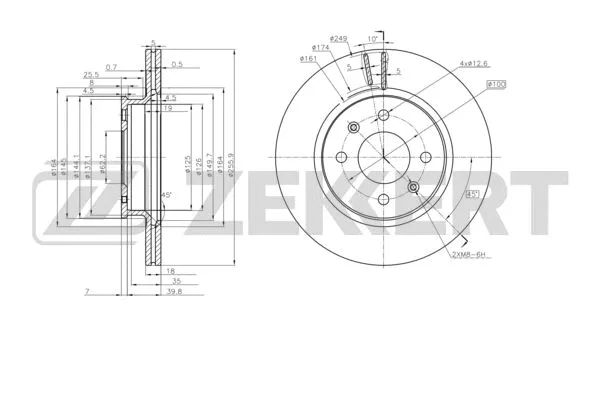 Brake Disc (BS-6205)