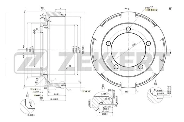 Brake Drum (BS-5514)