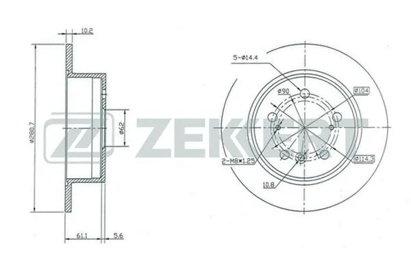 Brake Disc (BS-5431)