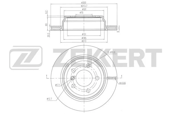 Brake Disc (BS-6338)
