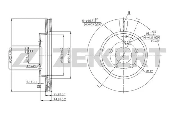 Brake Disc (BS-5601)