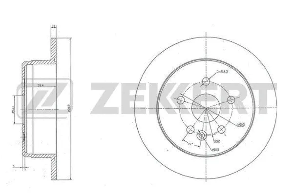 Brake Disc (BS-5961)