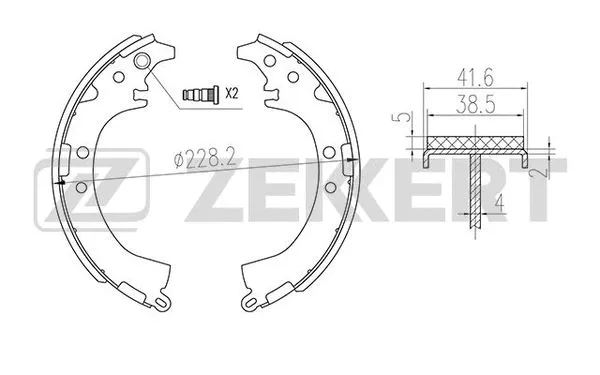 Brake Shoe Set