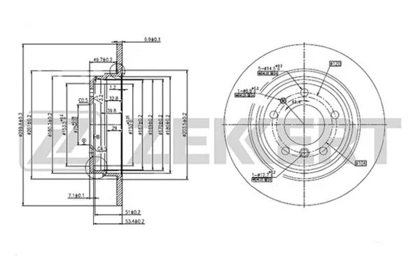 Brake Disc (BS-5017)