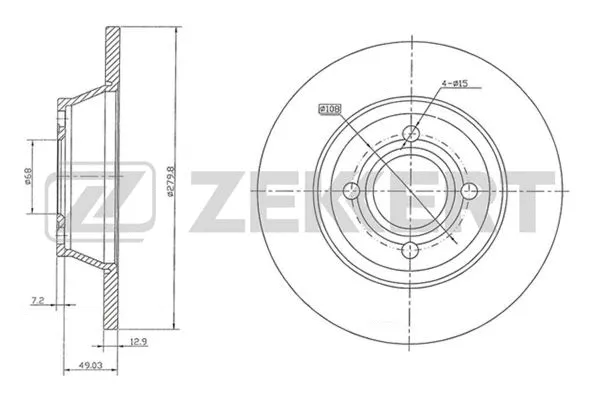 Brake Disc (BS-5763)