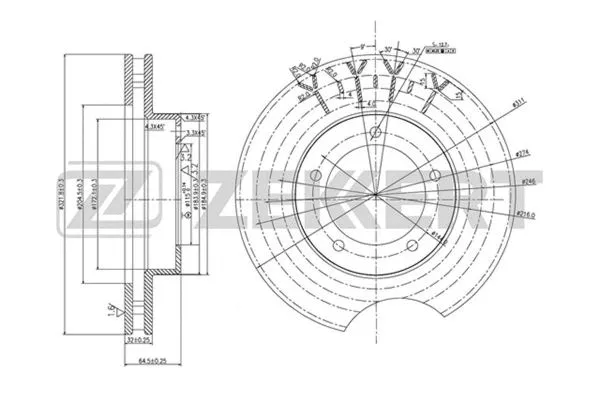 Brake Disc (BS-5802)