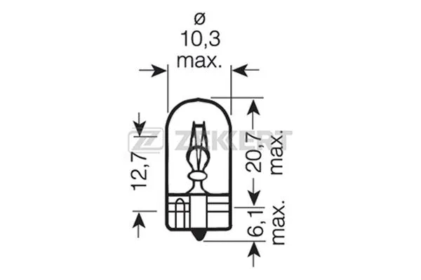 Bulb, direction indicator (LP-1149)