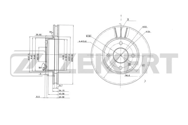 Brake Disc (BS-6023)