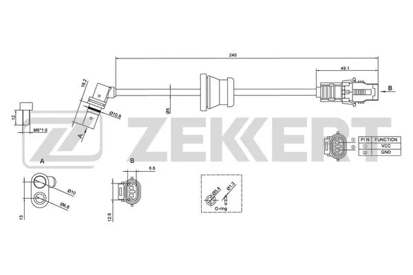 Sensor, wheel speed (SE-6122)