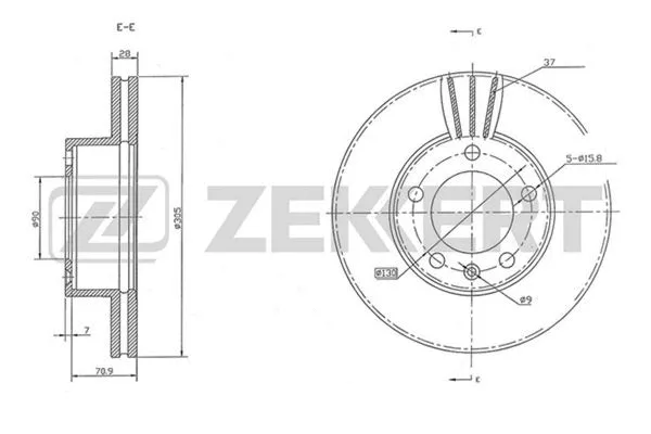 Brake Disc (BS-5311)