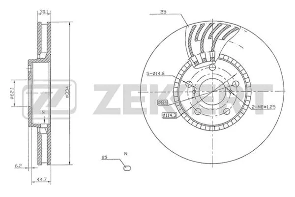 Brake Disc (BS-5791)