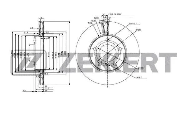Brake Disc (BS-6242)