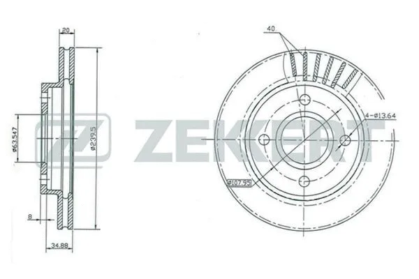 Brake Disc (BS-5021)