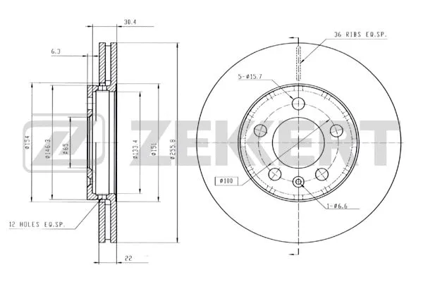 Brake Disc (BS-5031B)