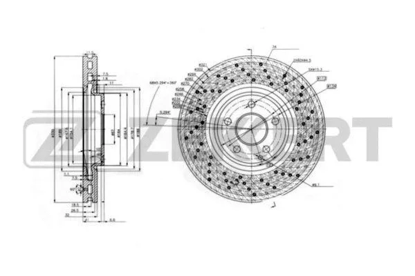 Brake Disc (BS-6234)