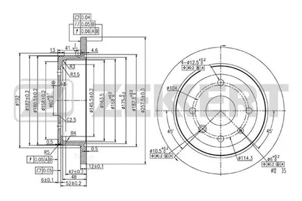 Brake Disc (BS-5897)