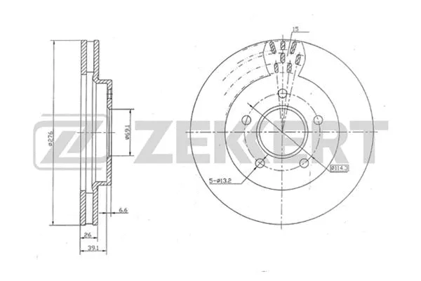 Brake Disc (BS-5136)