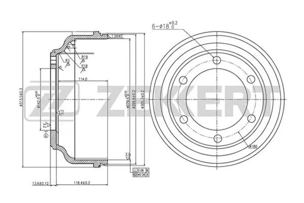 Brake Drum (BS-5064)