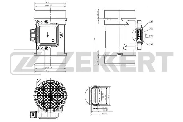 Mass Air Flow Sensor (SE-1022)