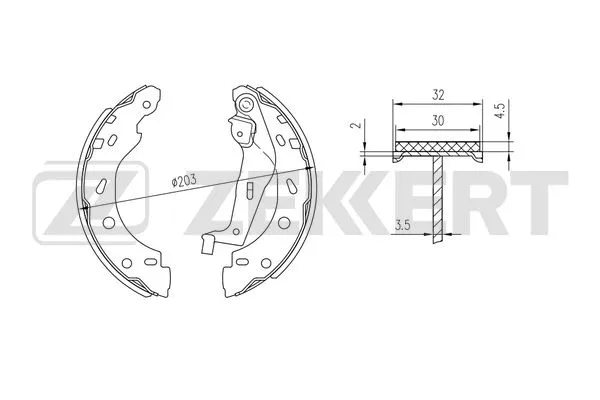 Brake Shoe Set