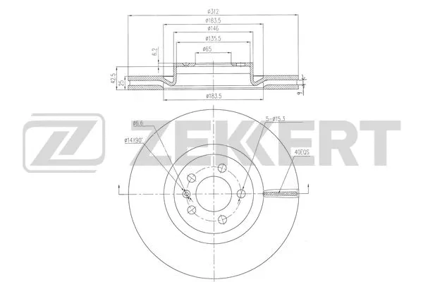 Brake Disc (BS-6504)