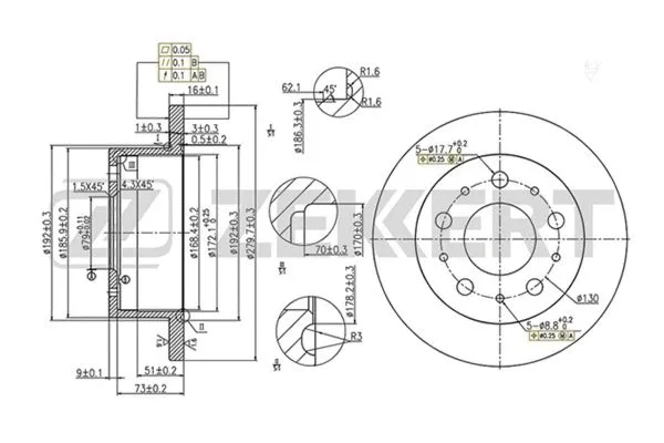 Brake Disc (BS-5151)
