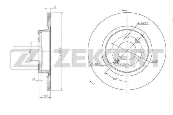 Brake Disc (BS-5179)