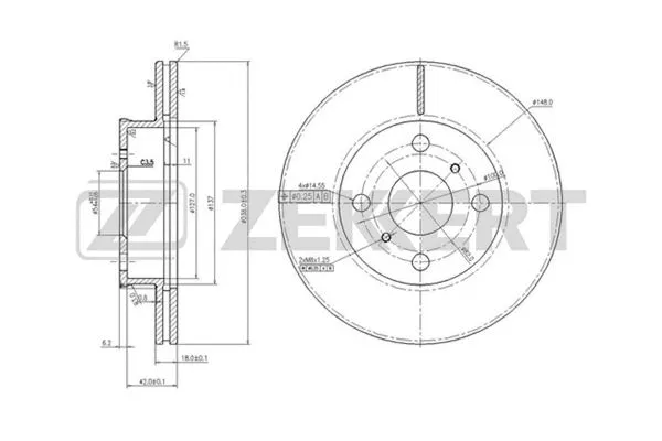 Brake Disc (BS-5588)