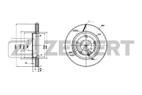 Brake Disc (BS-6221)